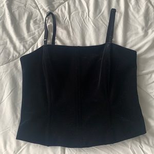 Vintage Suede Corset